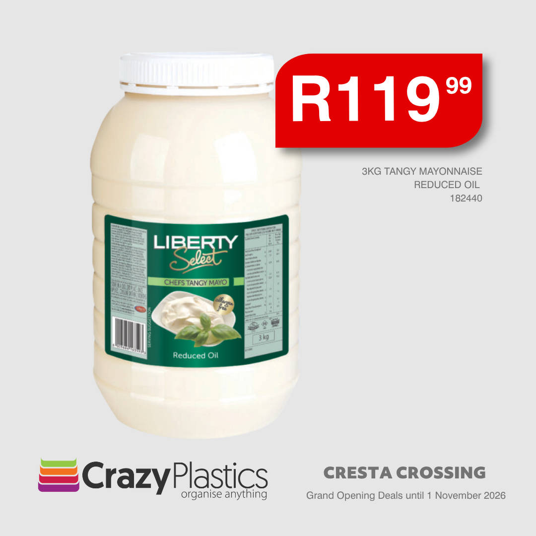 Tangy Mayonnaise Reduced Oil 3Kg