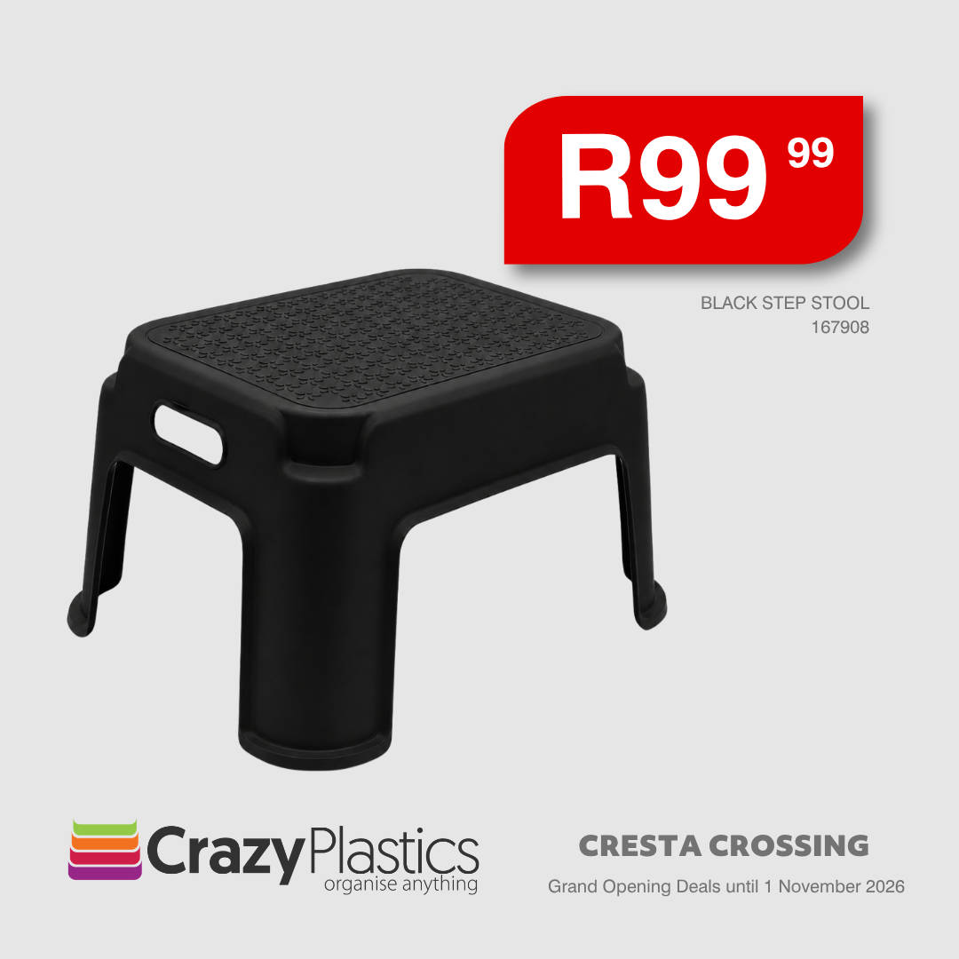 Black Step Stool