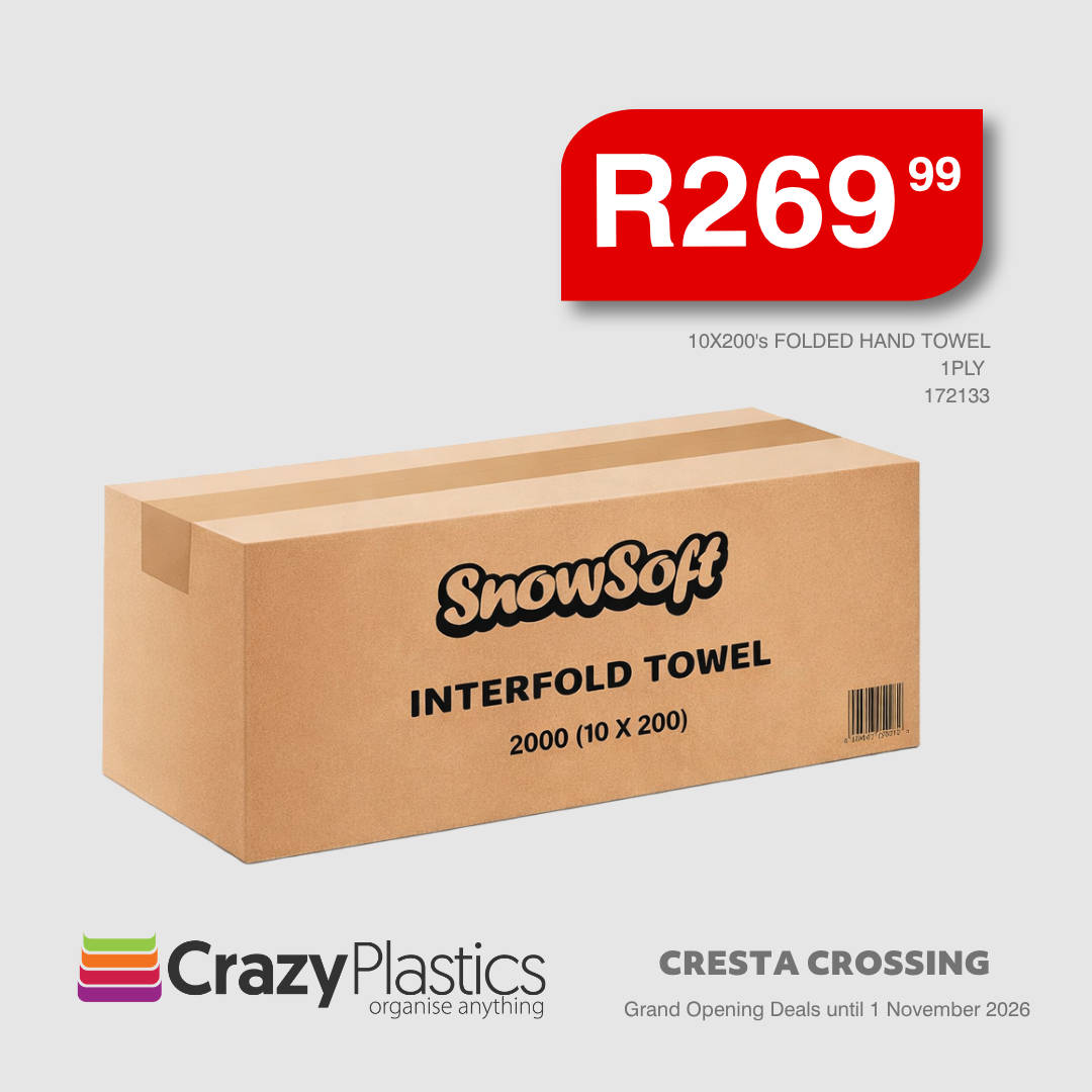 Folded Hand Towel 1-Ply 10 x 200s