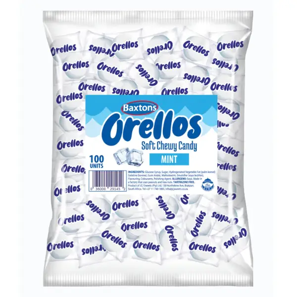 Baxtons Orellos Mint 100'S