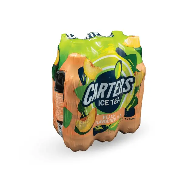 Carters Peach Flavoured Ice Tea 500ml 6 Pack