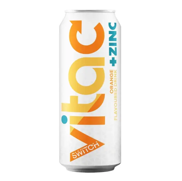 Switch Vita C Orange Sparkling Drink 500ml