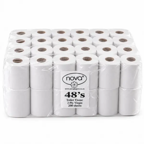 Nova 2-Ply Toilet Paper Bulk 48 Pack