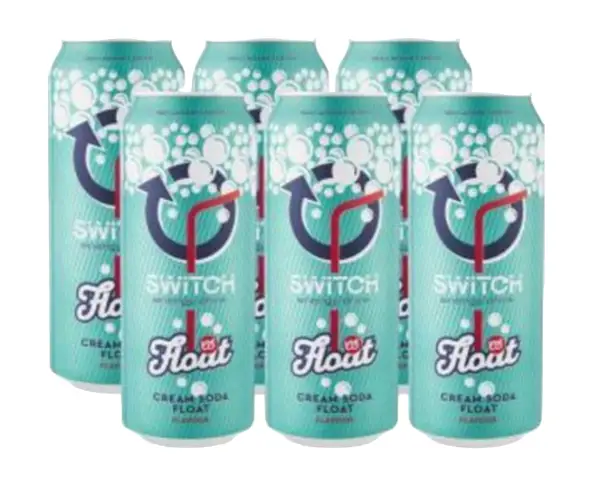 Switch Energy Drink Cream Soda Float 500ml 6 Pack