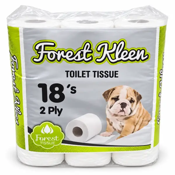Forest Kleen 2-Ply Toilet Paper 18 Pack