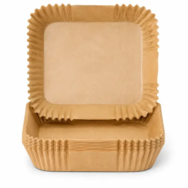 Air fryer Paper Liners Square (100Pk)