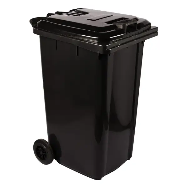 Black Wheelie Bin 240L
