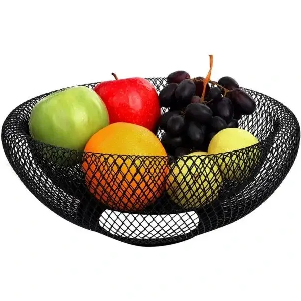 Basket Wire Black Trendy