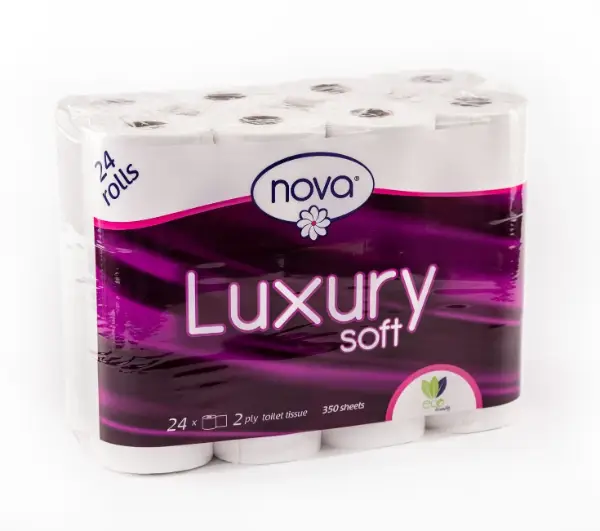 Nova 2-Ply Toilet Paper Bulk 48 Pack (2 x 24 Pack)