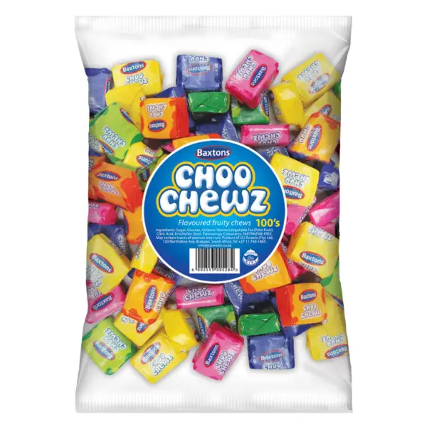 Baxtons Choo Chewz Fruity 100'S