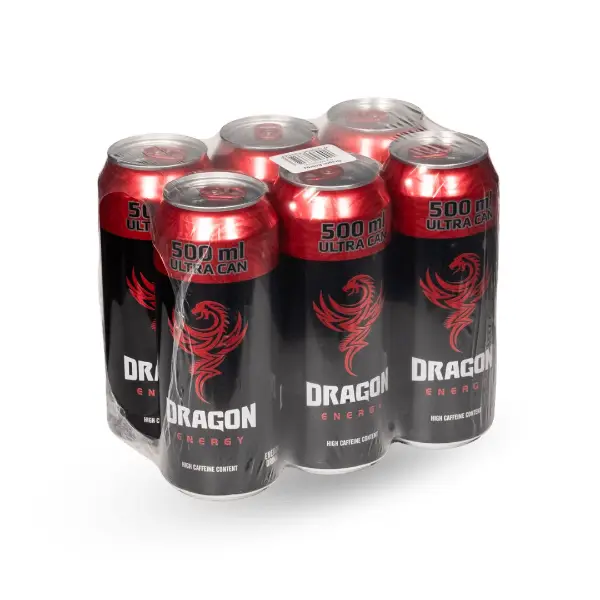 Dragon Energy Drink Red 500ml 6 Pack