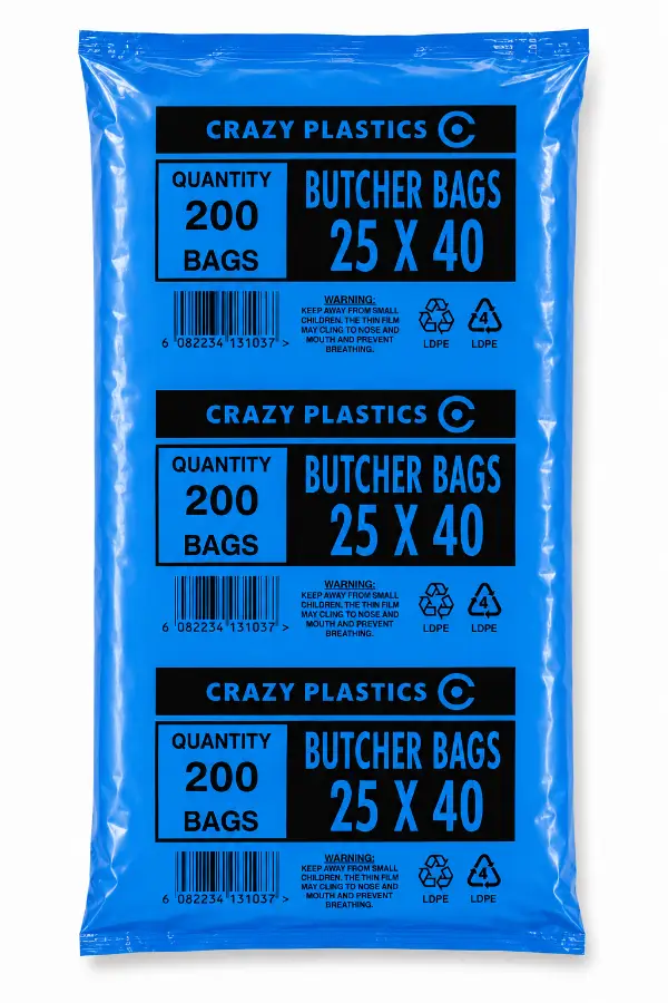 Butcher Bags 25CM x 40CM (200PK)