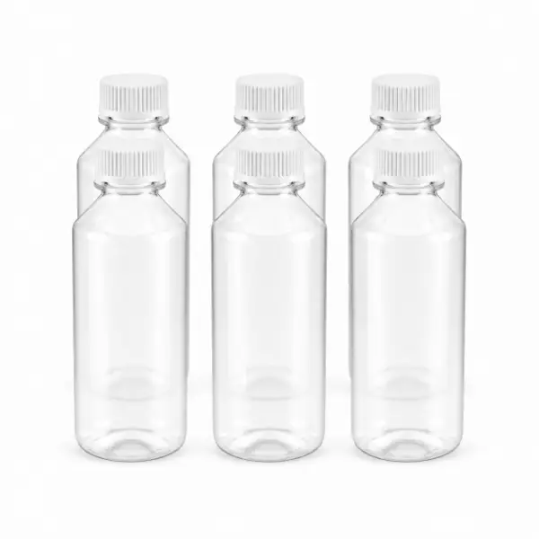 Bottles Pet Screw Cap 100ml 6pk
