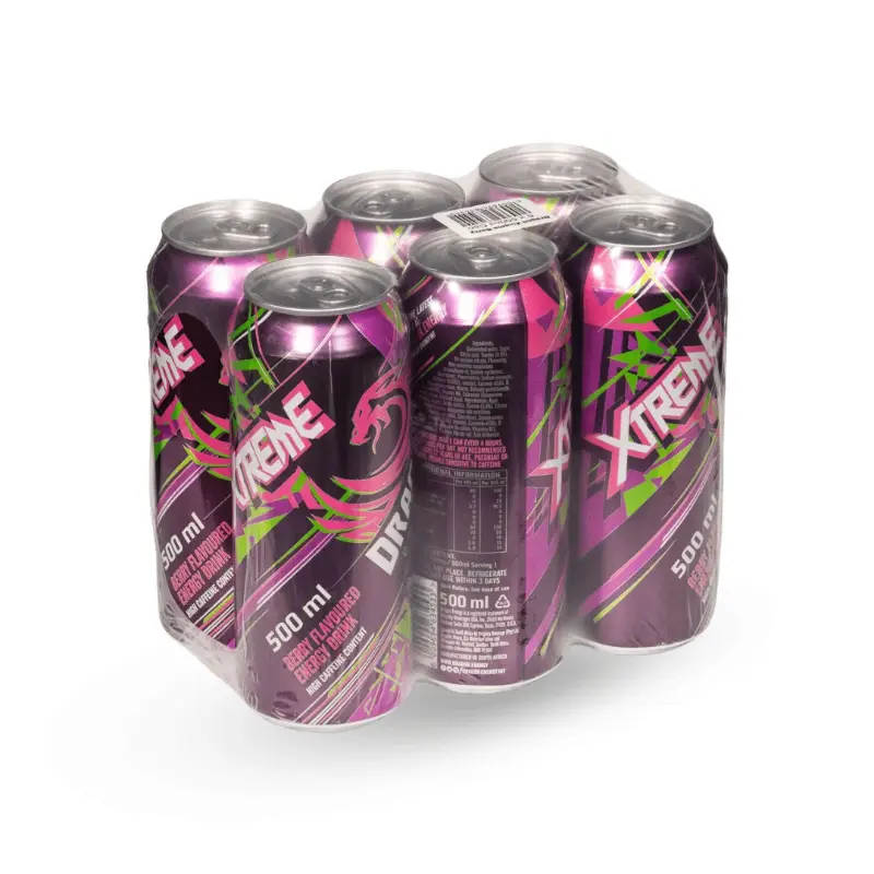 Dragon Xtreme Berries Energy Drink 500ml 6 Pack