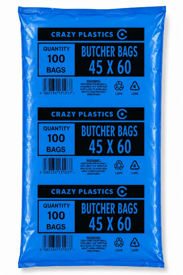 Butcher Bags 45CM x 60CM (100PK)