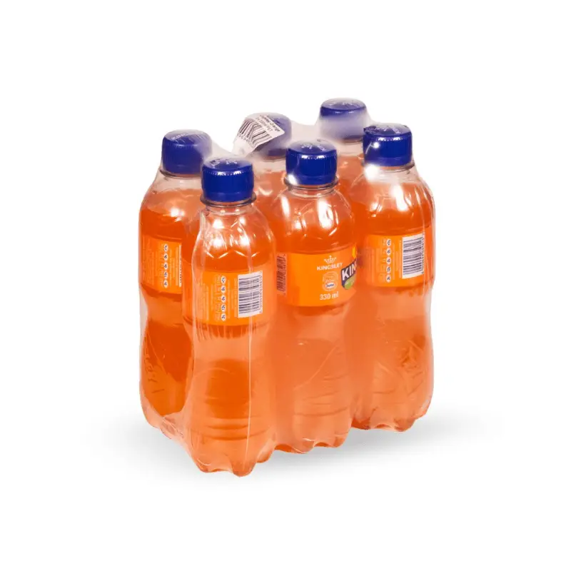 Kingsley Orange Soft Drink 330ml 6 Pack