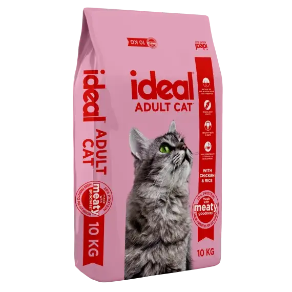 Cat Food Ideal Adult 10kg