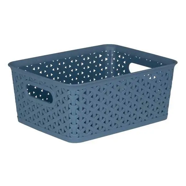 Storage Basket Woven 5L Denim