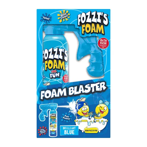 Kiddies Foam Gun Brilliant Blue 340ml