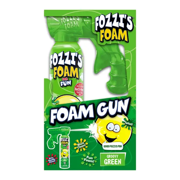 Kiddies Foam Gun Groovy Green 340ml