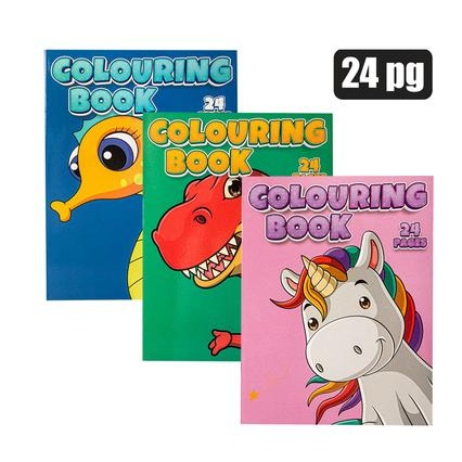 Colouring Book 24pg | Crazy Plastics